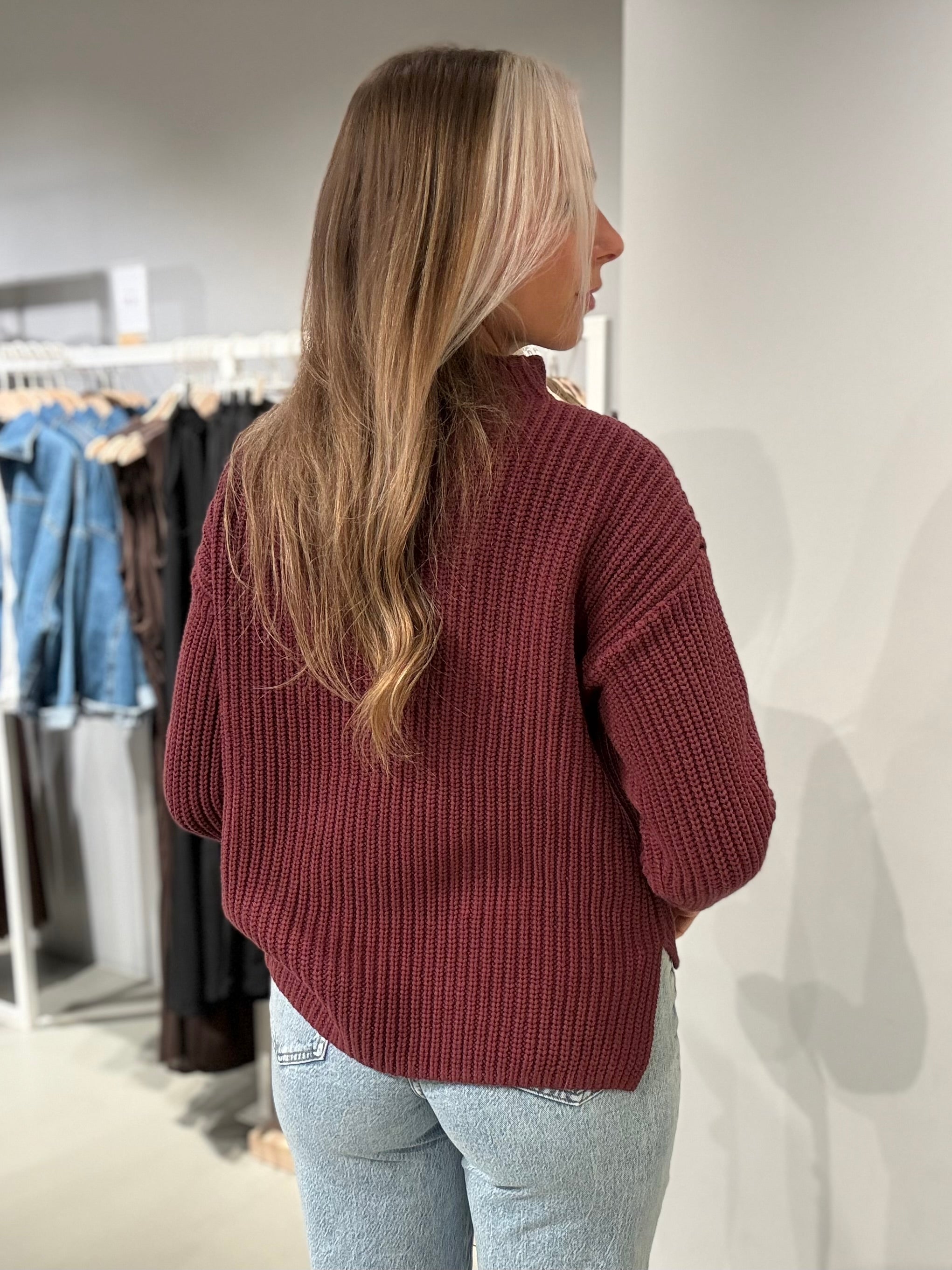 SLWSELMA Pullover - Tawny Port